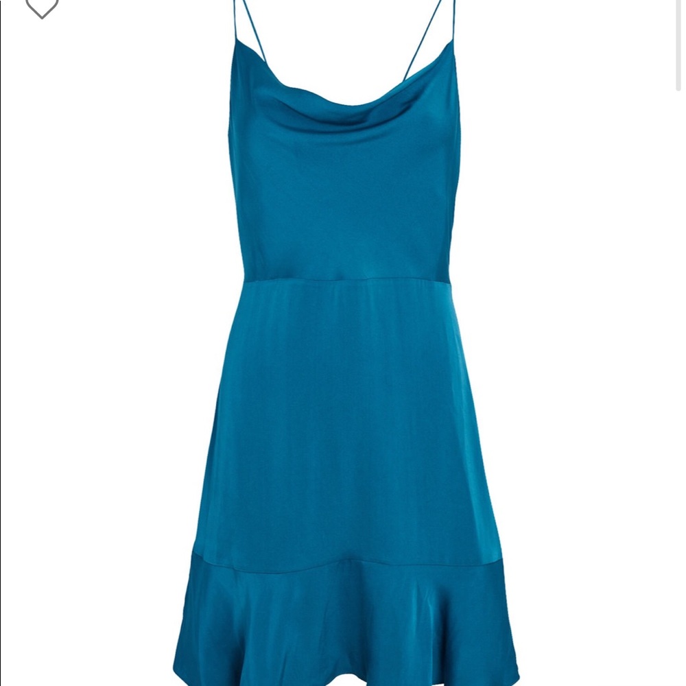 Intermix Parker Silk Mini Dress